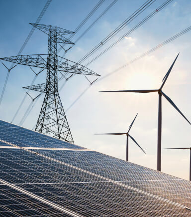 Energieinfrastruktur als Einsatzbereich für Industrierouter und LTE-450 Router.