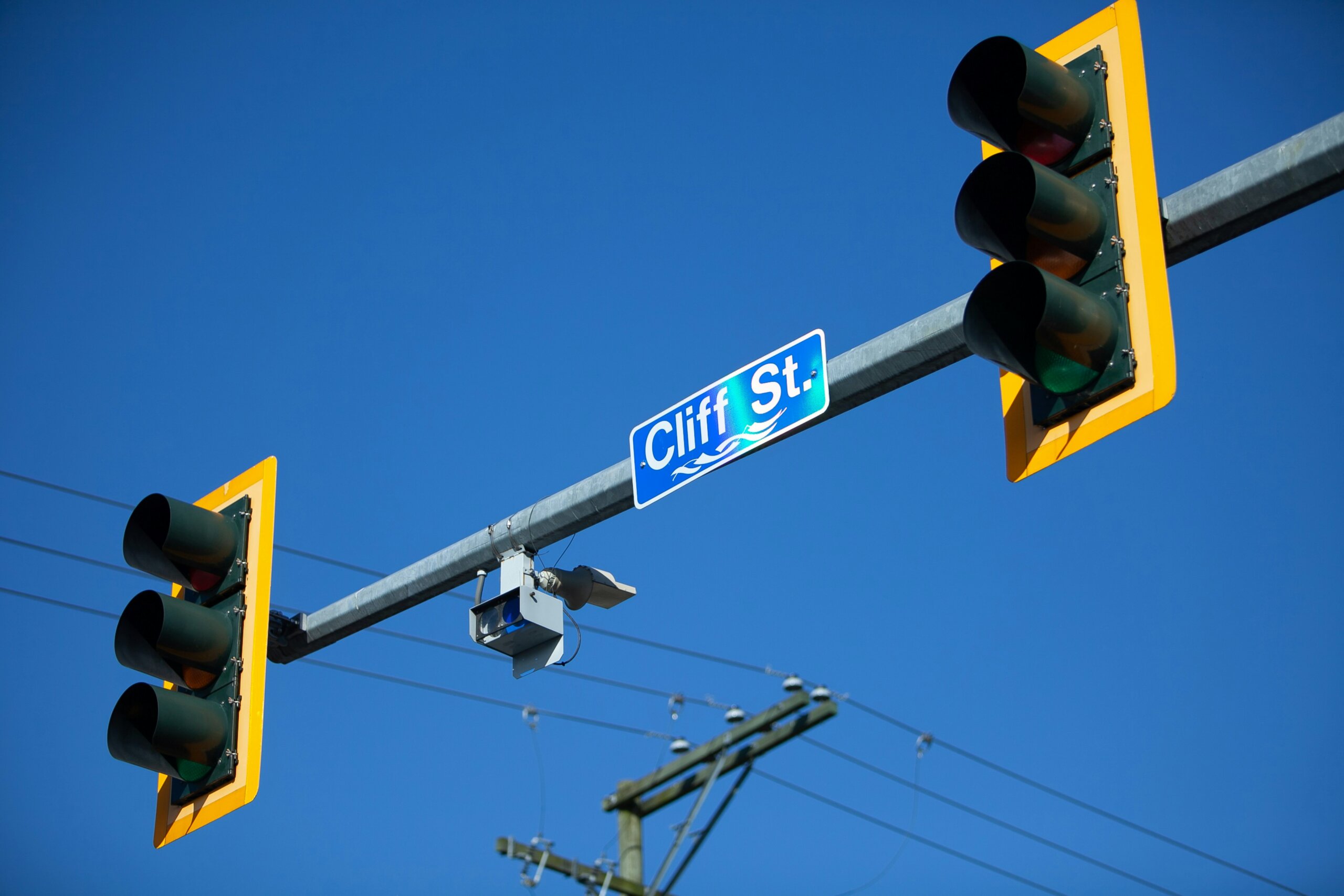 Industrierouter für Verkehrsmanagement (Symbolbild Ampel)